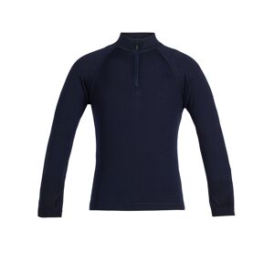 Icebreaker Kids' 260 Tech Long Sleeve Half Zip MIDNIGHT NAVY 8, MIDNIGHT NAVY