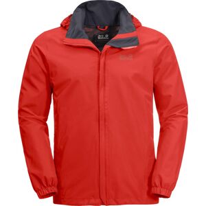 Jack Wolfskin Men's Stormy Point Jacket (2021) Lava Red S, lava red