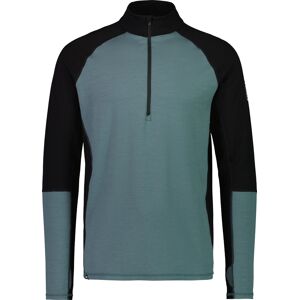 Mons Royale Men's Olympus Half Zip Burnt Sage / Black S, Burnt Sage / Black