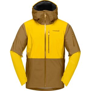 Norrøna Men's Lofoten GORE-TEX Jacket Sulphur/Camelflage XL, Sulphur/Camelflage