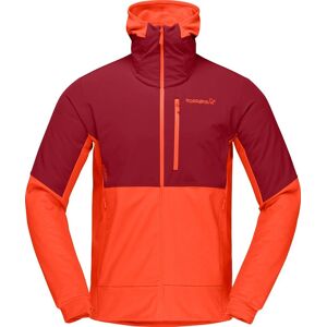 Norrøna Men's Lofoten Hiloflex200 Hood Arednalin/Rhubarb L, Arednalin/Rhubarb