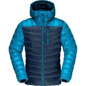 Norrøna Men's Lyngen Down850 Hood Hawaiian surf/Indigo Night XXL, Hawaiian surf/Indigo Night