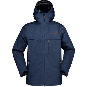 Norrøna Men's Svalbard Cotton Jacket Indigo Night S, Indigo Night