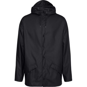 Rains Unisex Jacket Black M, Black