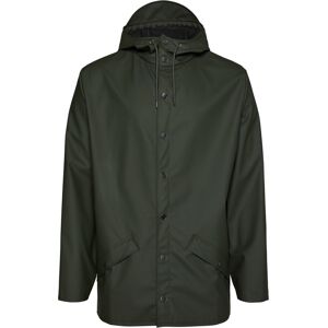 Rains Unisex Jacket Green L, Green