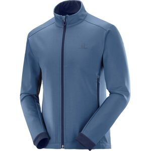 Salomon Men's Agile Softshell Jacket Black S, DARKDE/NIGHT SKY