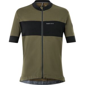 super.natural Men's Gravier Jersey  Olive Night/Jet Black M, Olive Night/Jet Black