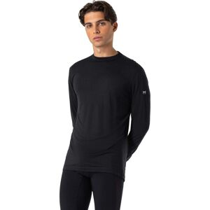 super.natural Men's Tundra175 Long Sleeve Jet Black S, Jet Black