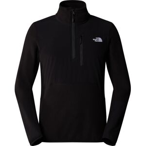 The North Face Men's Glacier Pro 1/4 Zip Fleece TNF Black/TNF Black S, TNF Black-TNF Black