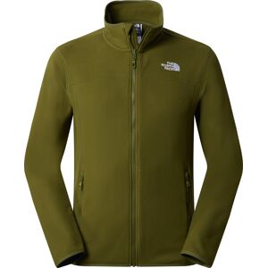 The North Face Men's 100 Glacier Full-Zip Fleece Forest Olive XL, Forest Olive