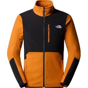 The North Face Men's Glacier Pro Full-Zip Fleece Desert Rust/Tnf Black L, Desert Rust/Tnf Black