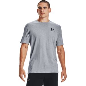 Under Armour Men's Sportstyle Left Chest Shortsleeve Steel Light Heather XS, Steel Light Heather