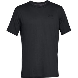 Under Armour Men's Sportstyle Left Chest Shortsleeve Black XL, Black