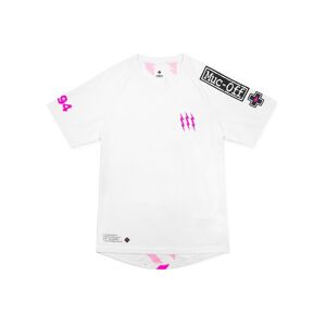 MUC-OFF Riders Short Sleeve Jersey (Hvid, L)