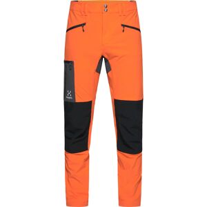 Haglöfs Rugged Slim Pant Men Flame Orange/True Black 48 male