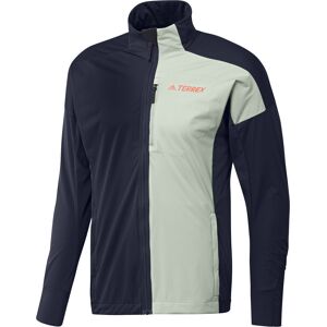 Adidas Terrex Xperior Crosscountry Ski Softshell Jakke Herrer Tøj Blå L