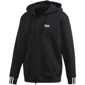 Adidas Fullzip Hoodie Herrer Tøj Sort Xs