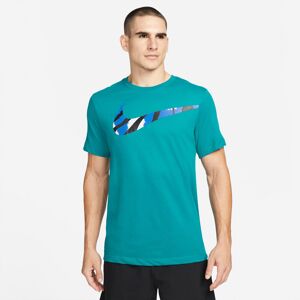 Nike Drifit Sport Clash Trænings Tshirt Herrer Kortærmet Tshirts Grøn S