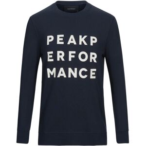 Peak Performance Ground Crew Neck Herrer Tøj Blå L