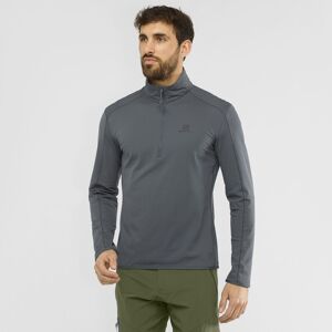 Salomon Outrack Fleece Herrer Tøj Grå S