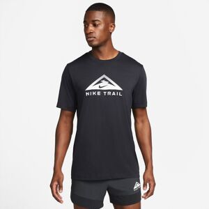 Nike Drifit Trail Løbe Tshirt Herrer Trailløb Landingpage Sort M