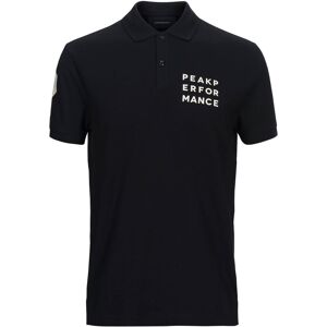 Peak Performance Ground 1 Polo Herrer Tøj Sort S