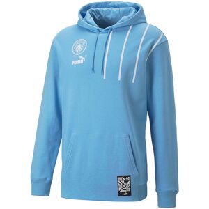 Puma Manchester City Hættetrøje Herrer Fodboldsæt & Fodboldtrøjer Blå 2xl