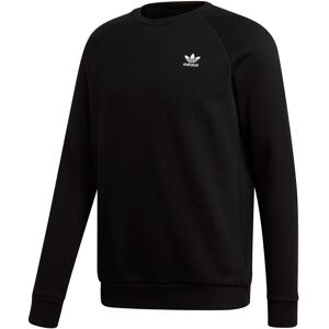 Adidas Loungewear Trefoil Essentials Crewneck Sweatshirt Herrer Tøj Sort Xs