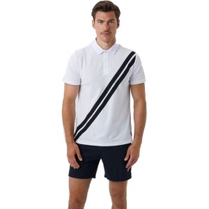 Björn Borg Ace Polo Stripe Brilliant White