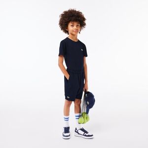 Lacoste Boys Sport Diamond Tafetta Shorts Navy