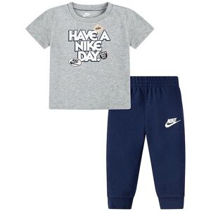 Nike Sæt - Sweatpants/t-Shirt - Midnight Navy - Nike - 24 Mdr - Sweatpants