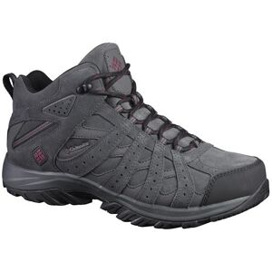 Columbia Sportswear Columbia Canyon Point Mid Leather Omni-Tech Mens, Dark Grey 40