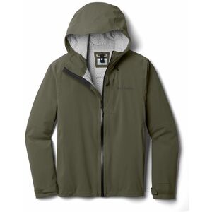 Columbia Sportswear Columbia Omni-Tech Ampli-Dry Shell Mens, Stone Green XS