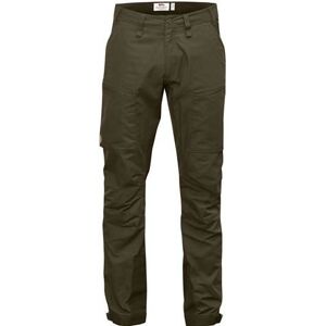 Fjällräven Abisko Lite Trekking Trousers Mens, Dark Olive / Dark Olive