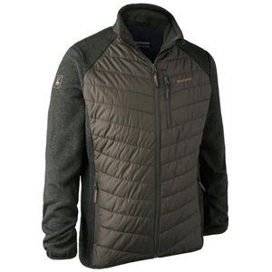 Deerhunter Mens Moor Padded Jacket with knit, Timber Str. 42