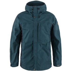 Fjällräven Kaipak Jacket Mens, Mountain Blue / Dark Navy Str. 50