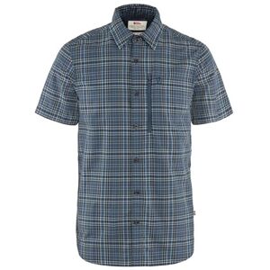 Fjällräven Abisko Hike Shirt S/S Mens, Indigo Blue / Dark Navy L