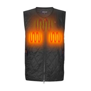 Nordic Heat Mens Liner Vest, Black XL