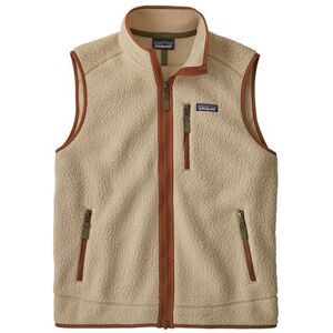 Patagonia Mens Retro Pile Vest, El Cap Khaki / Sisu Brown XXL