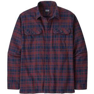 Patagonia Mens L/S Organic Cotton MW Fjord FlannelShirt, Connected / Sequoia