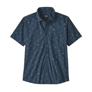 Patagonia Mens Go To Shirt, Surfers / Stone Blue XL