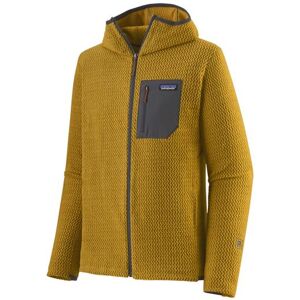 Patagonia Mens R1 Air Full-Zip Hoody, Cosmic Gold S