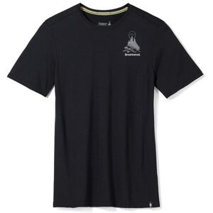 Smartwool Mens Wilderness Summit S/S Graphic Tee, Black XL