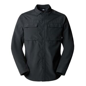 The North Face Mens L/S Sequoia Shirt, Asphalt Grey Str. 34