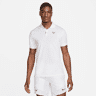 The Nike Polo Rafa med slank pasform til mænd - hvid hvid XS
