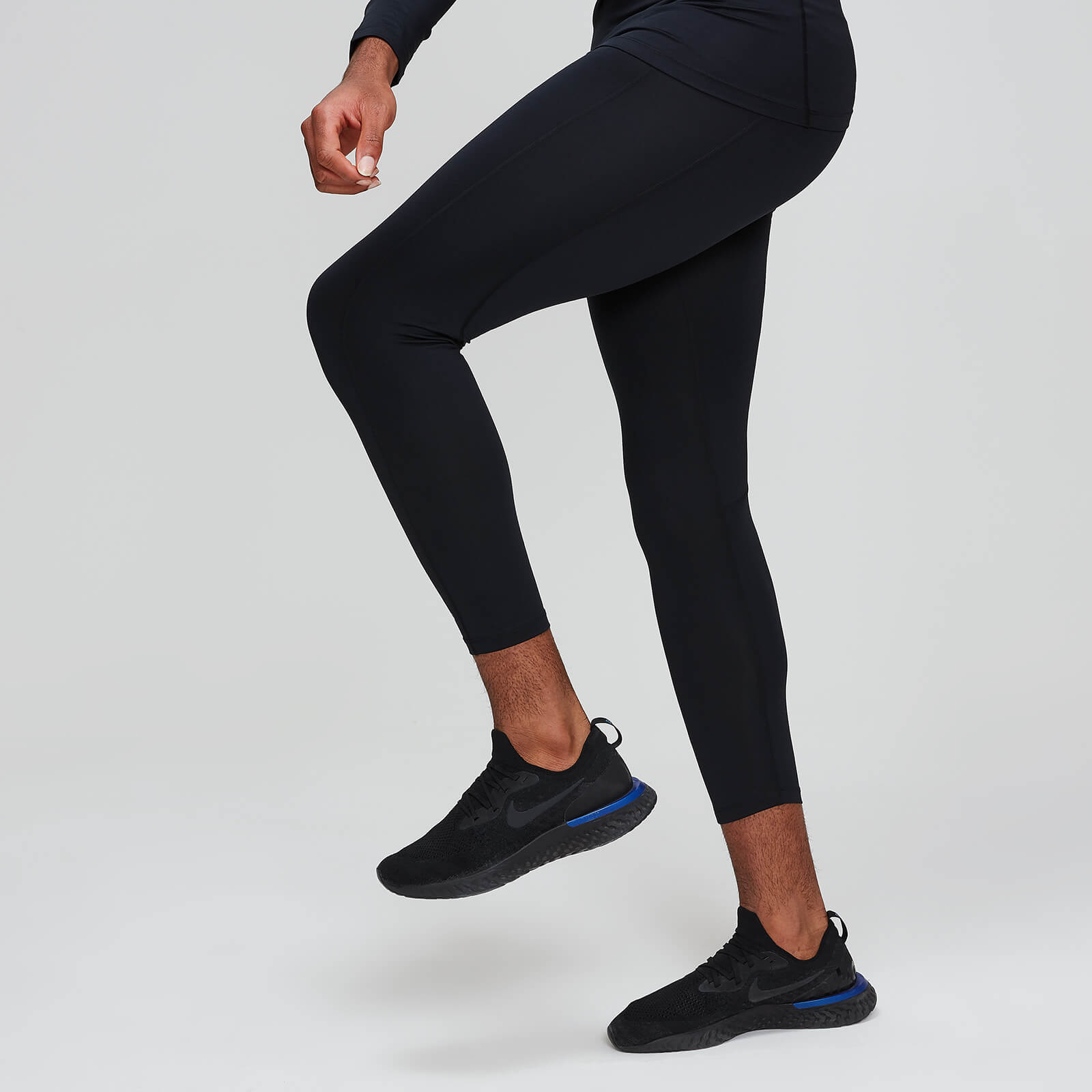 MP Essentials Baselayer Training 3/4 Leggings - Til mænd - Sort - XXXL