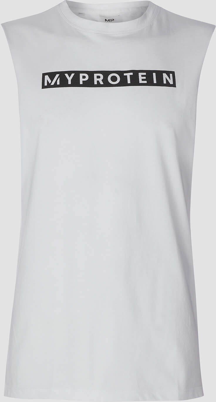 Myprotein The Original Drop Armhole Tank - Hvid - S