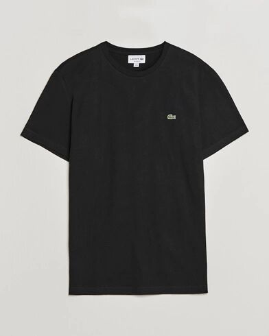 Lacoste Crew Neck Tee Black men 7 - XXL Sort