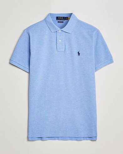 Polo Ralph Lauren Custom Slim Fit Polo Jamaica Heather men XXL Blå