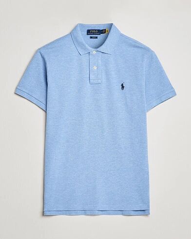 Polo Ralph Lauren Slim Fit Polo Jamacia Heather men S Blå